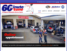Tablet Screenshot of 60minutetune.com